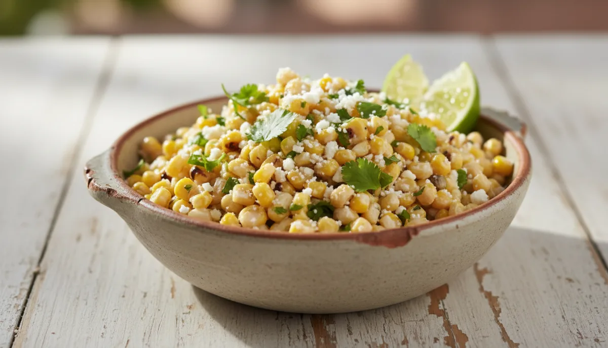 Sallatë me Misër Meksikan (Esquites)
