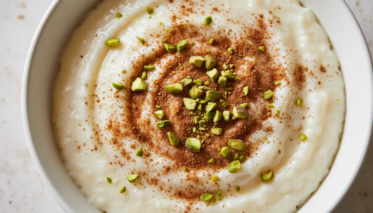 Arroz con Leche de Azahar al Estilo de Oriente Medio