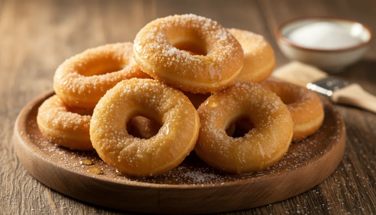 Mongolian Boortsog: Fried Dough with Sugar and Butter