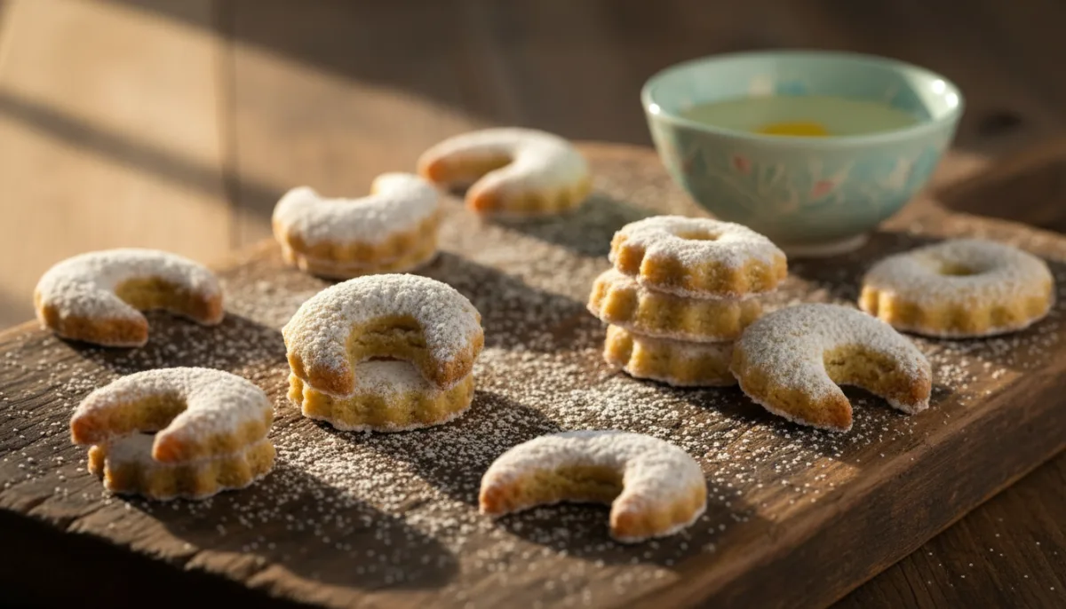 Moroccan Orange Blossom Almond Cookies