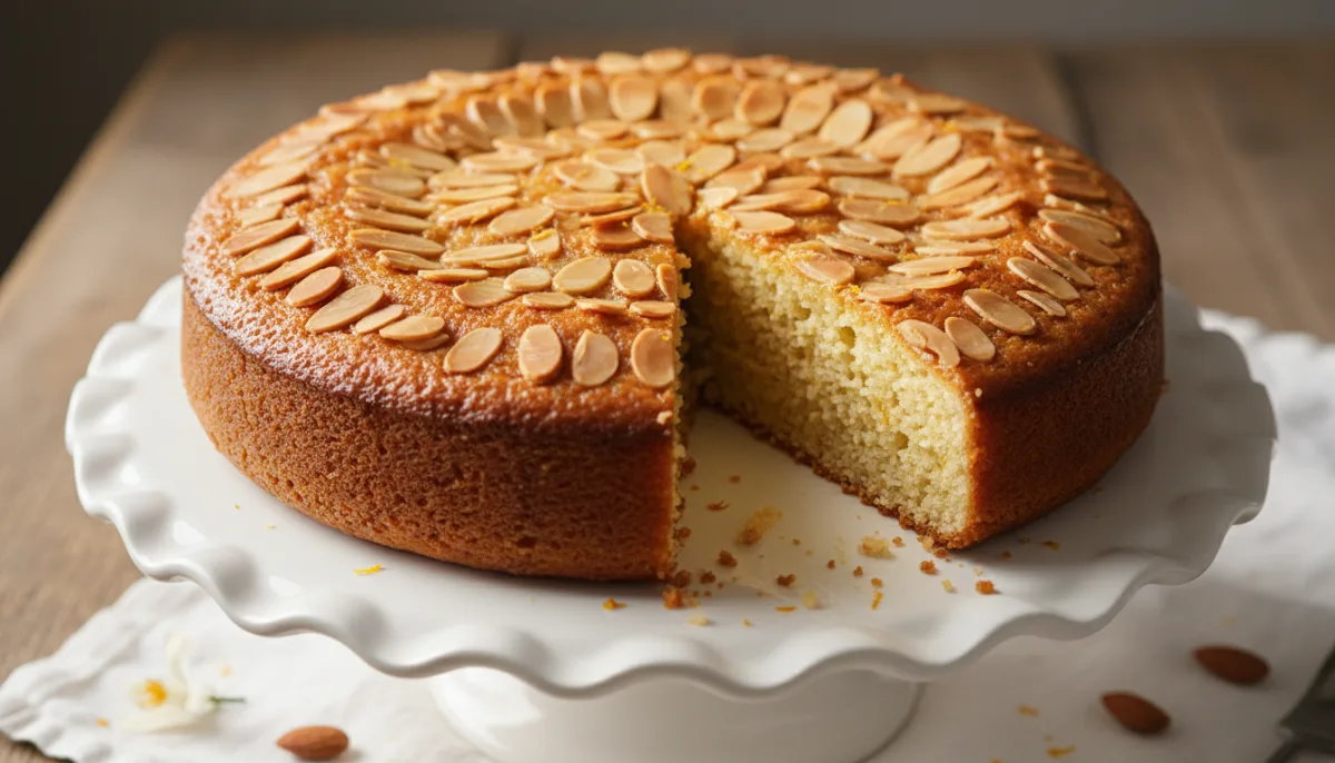 Pastel Marroquí de Azahar y Almendras