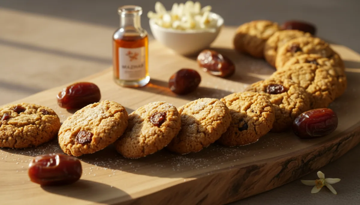 Galletas Marroquíes de Azahar y Dátiles