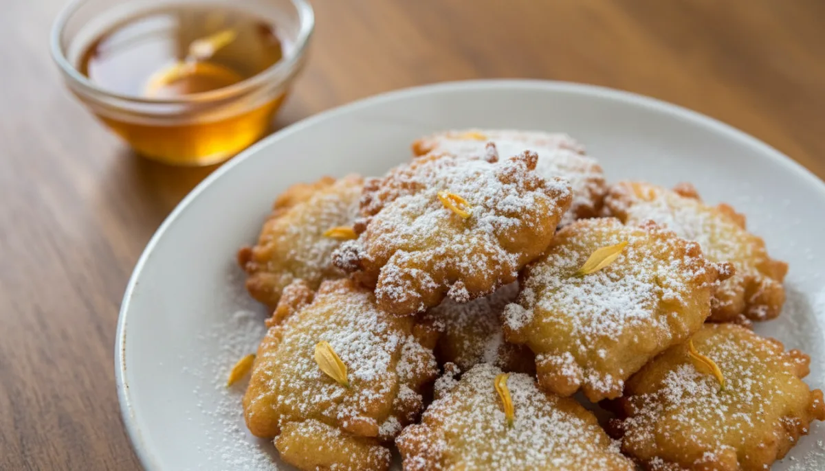 Moroccan Orange Blossom Fritters