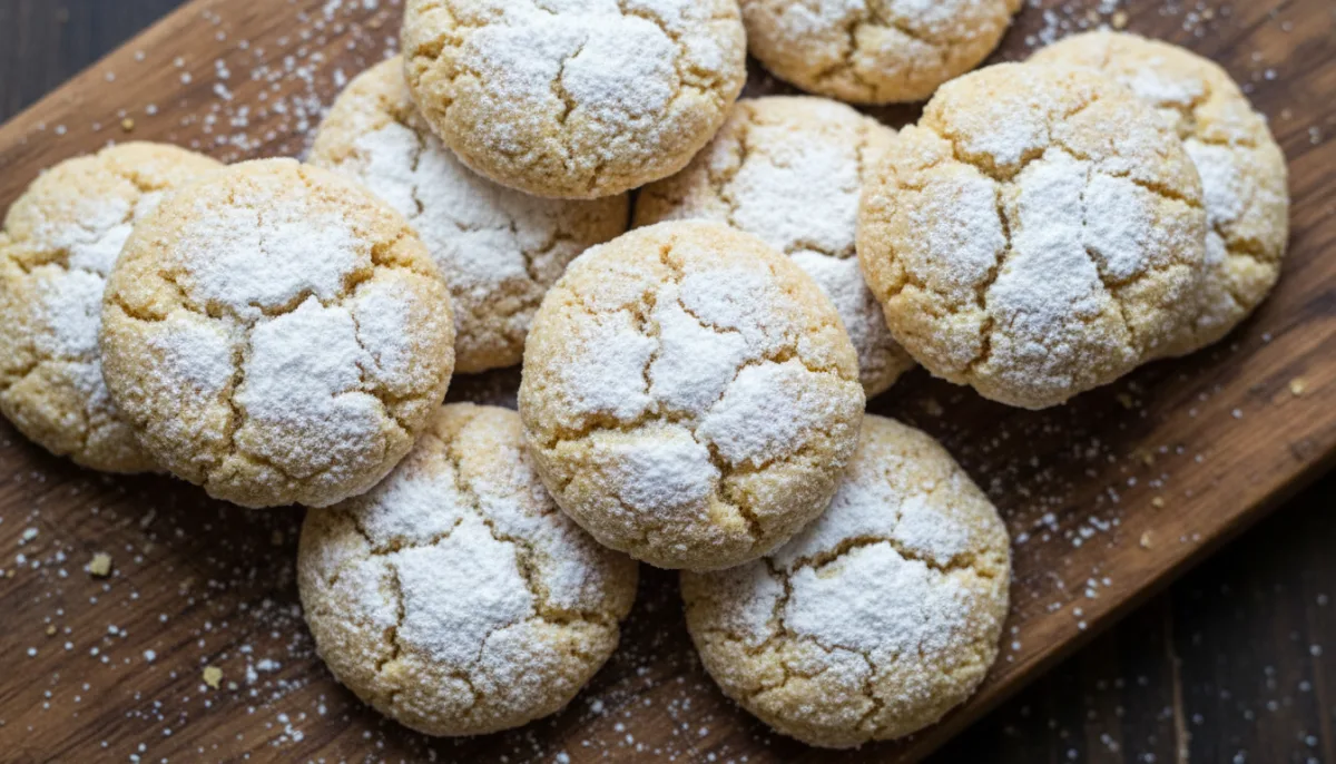 Moroccan Orange Blossom Semolina Cookies