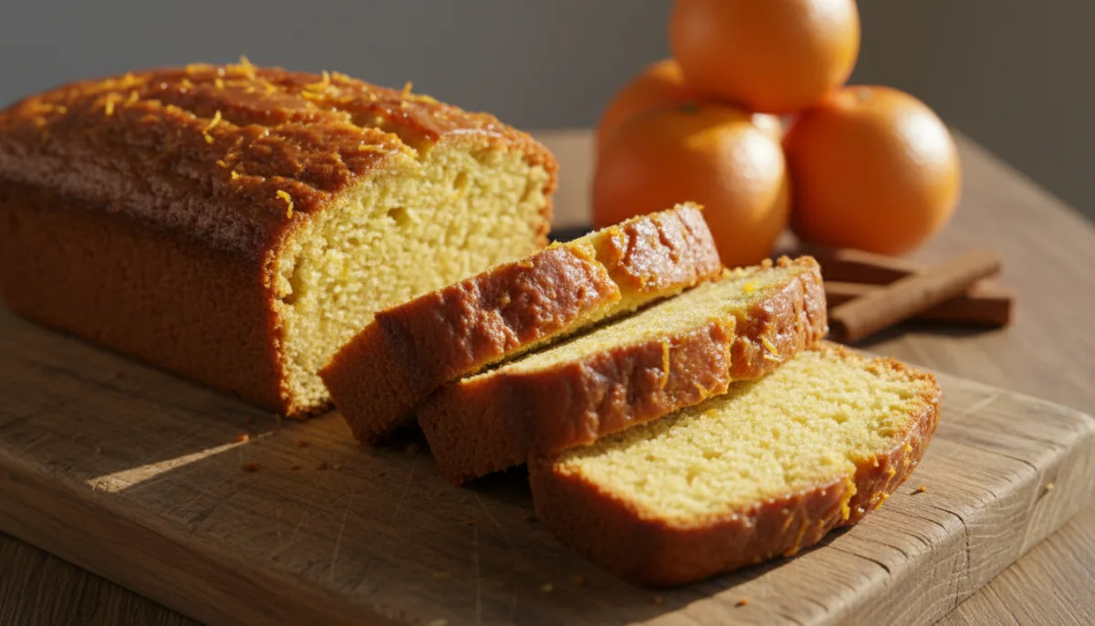 Plumcake Marocchino Speziato all'Arancia e Olio d'Oliva