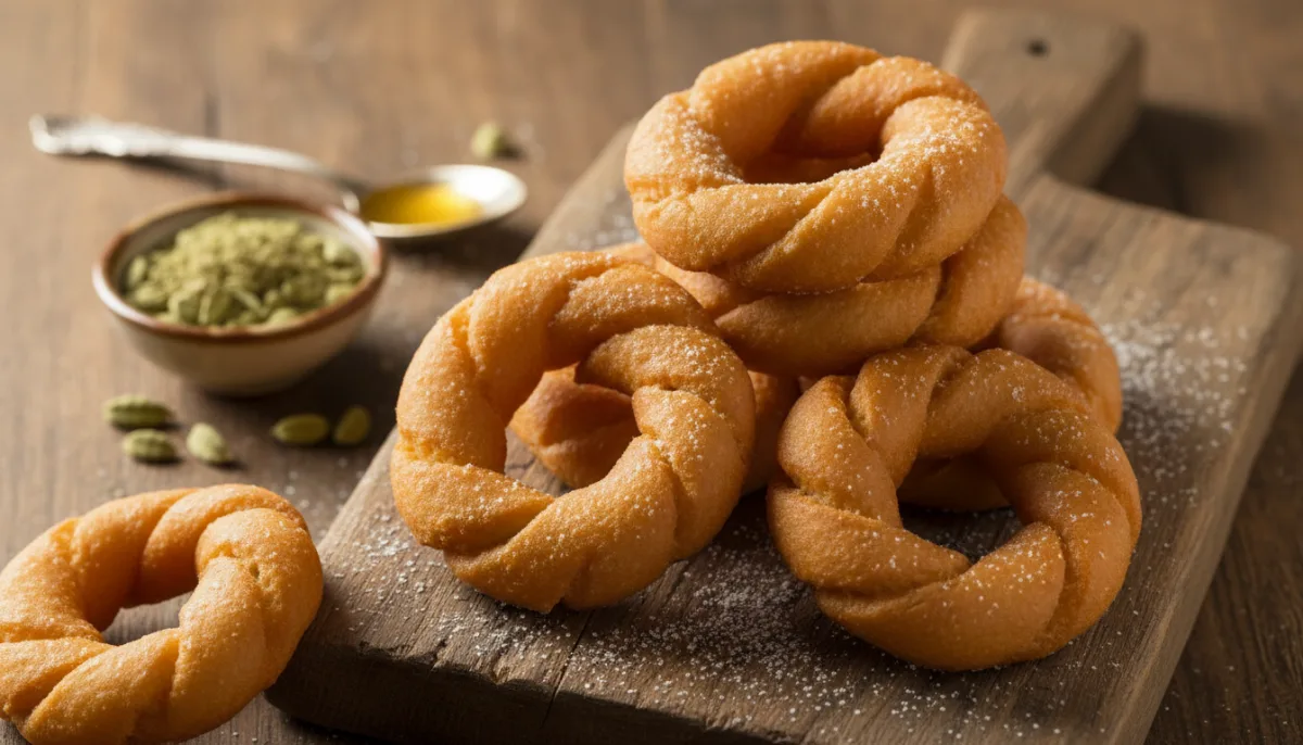 Sel Roti: Fragrant Nepalese Rice Doughnuts with Cardamom