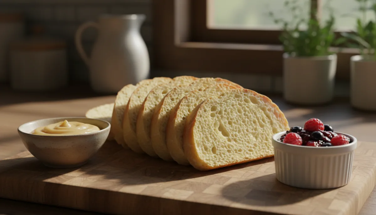 Rewena Bread with Manuka Honey Butter & Berry Compote