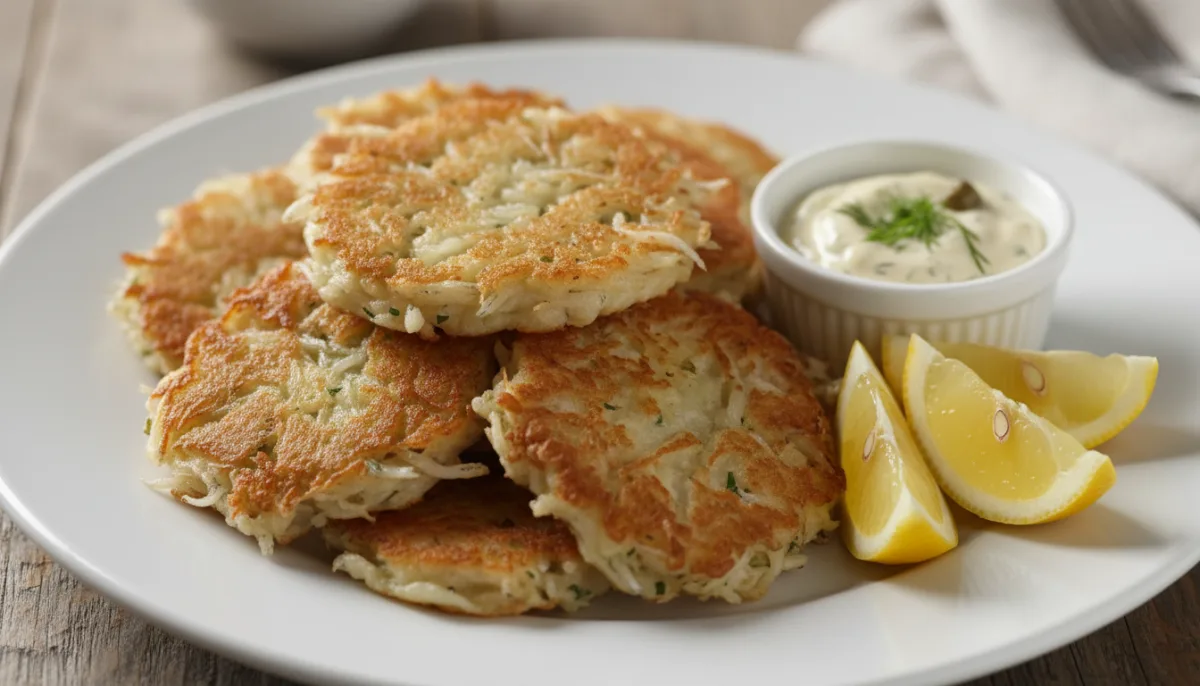 Fritura Klasike Whitebait të Zelandës së Re me Limon dhe Salcë Tartare