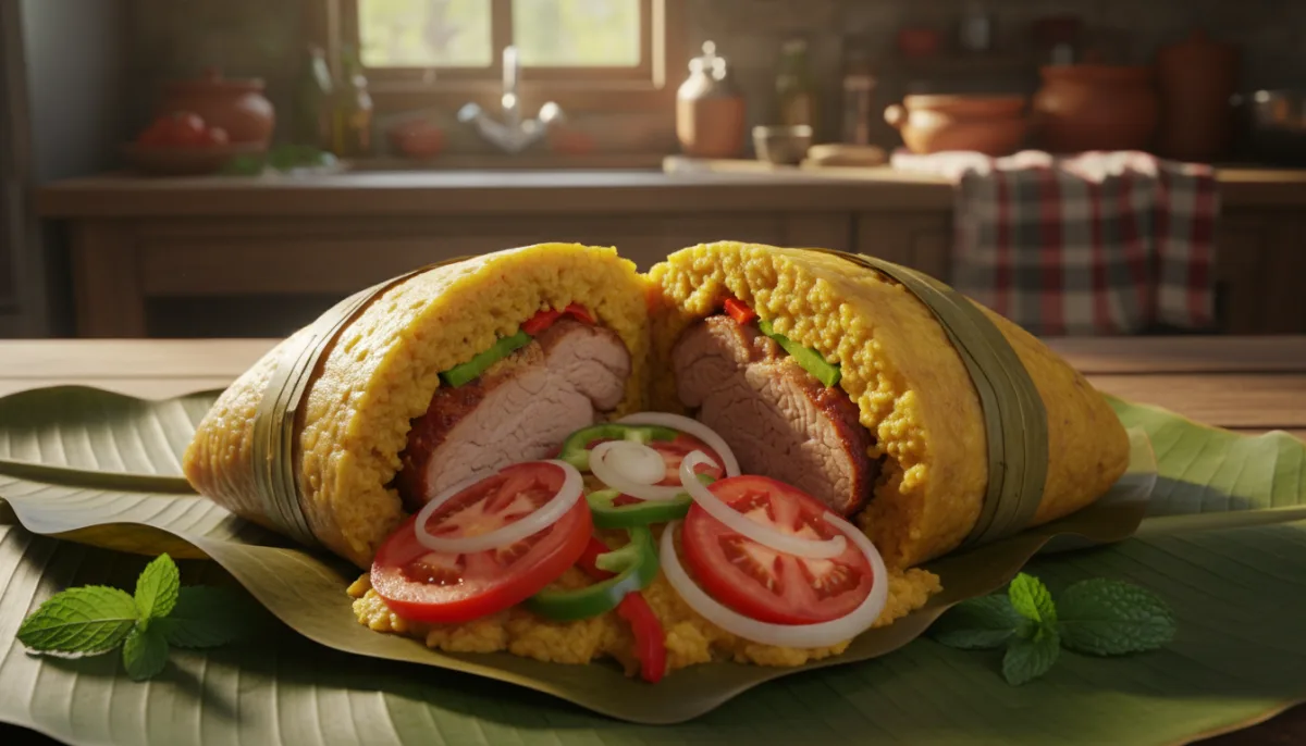 Nicaraguan Nacatamales: Savory Pork and Vegetable Tamales