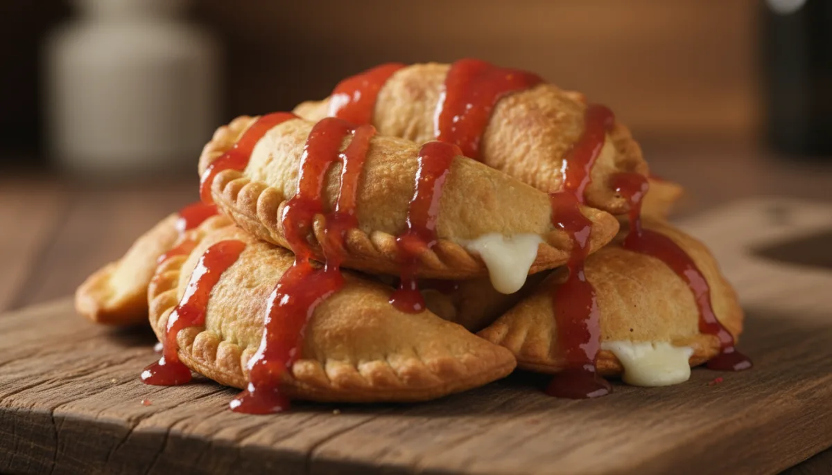 Nicaraguan Plantain and Cheese Empanadas with Guava Glaze