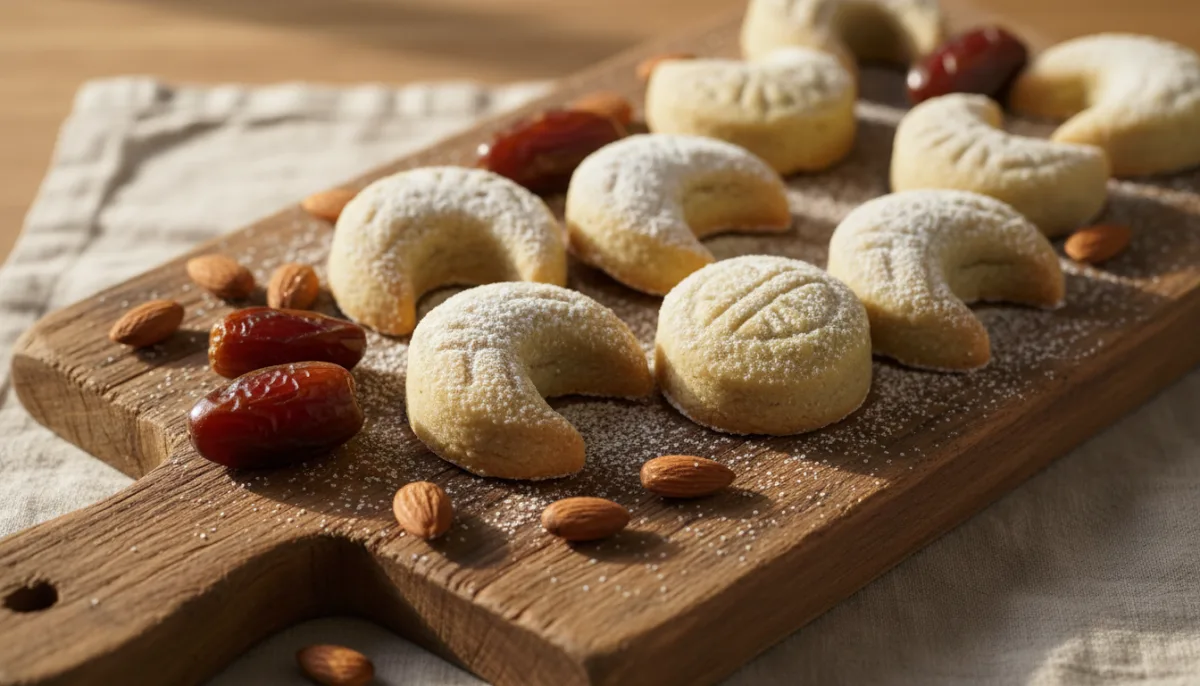 Ma'amoul de Dátiles y Almendras del Norte de África