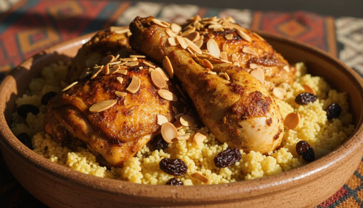North African Harissa Chicken and Couscous
