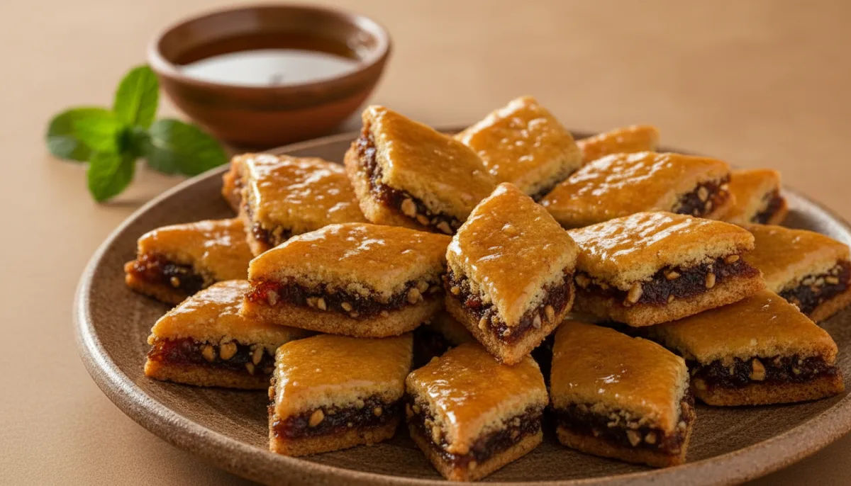 Makroudh: Galletas de Sémola con Miel y Nueces del Norte de África