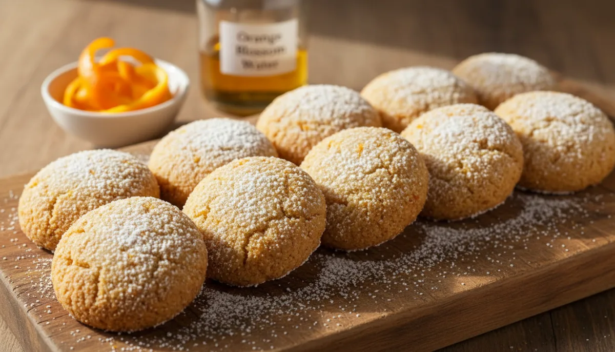 Galletas de Sémola con Azahar del Norte de África