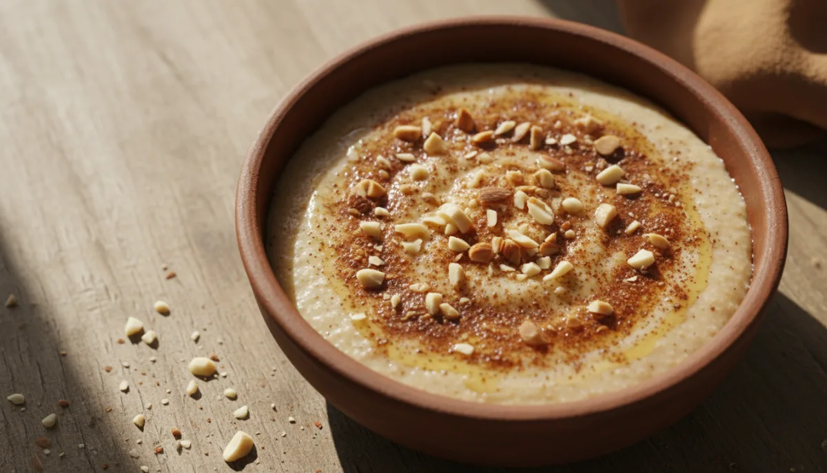 North African Spiced Semolina Porridge
