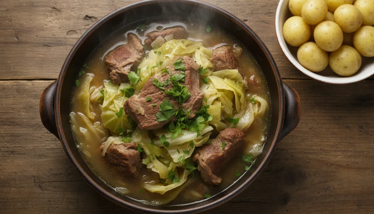 Fårikål Norvégien Réconfortant : Mijoté d'Agneau et de Chou