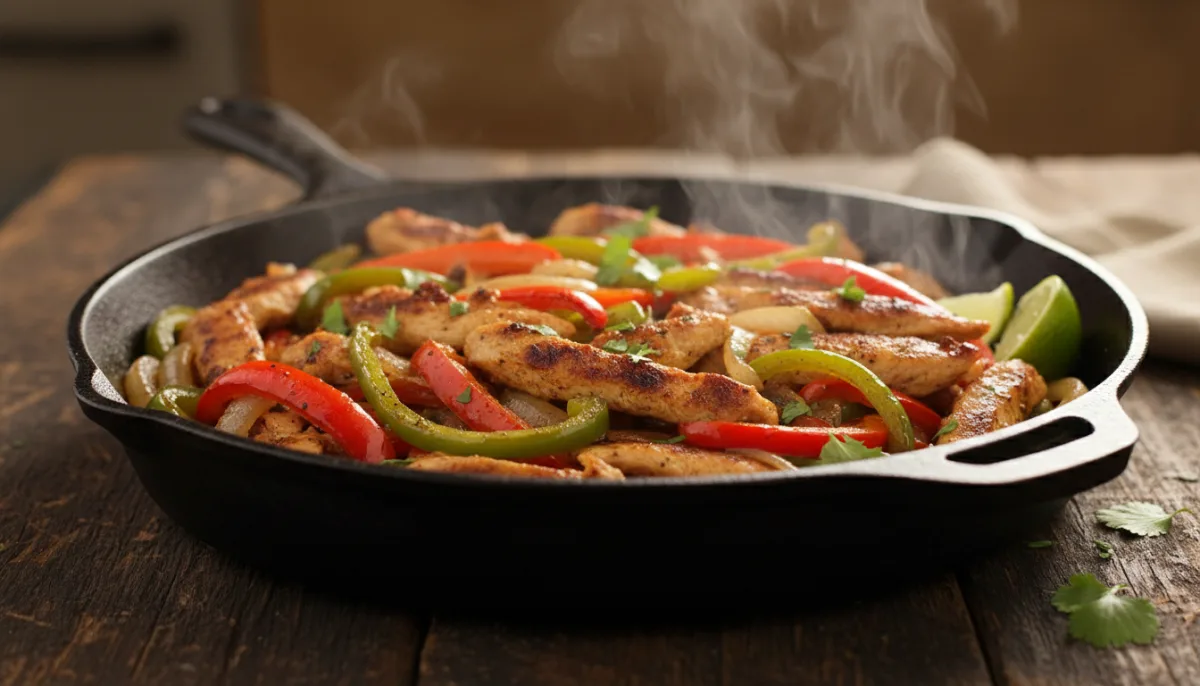 One-Pan Chicken Fajita Skillet
