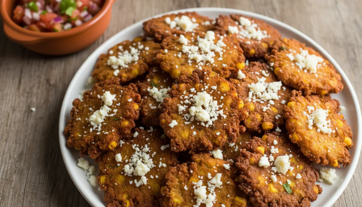 Torrejitas de Maíz Panameze me Queso Blanco