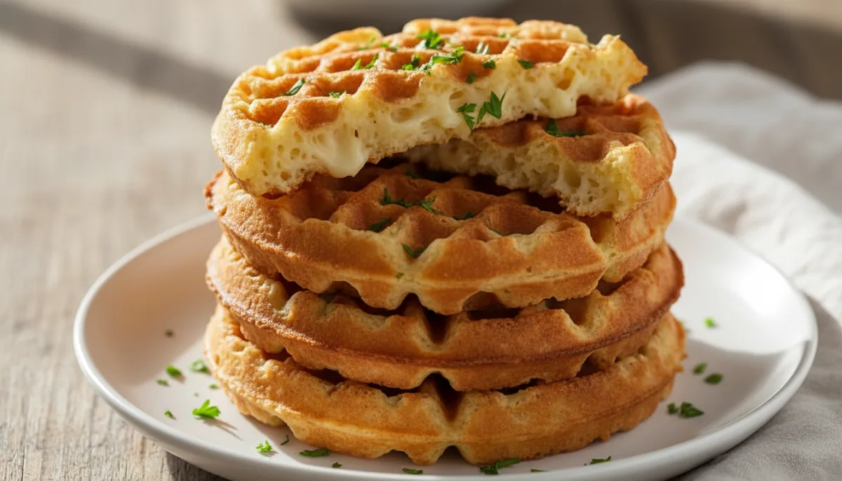 Wafle Pão de Queijo