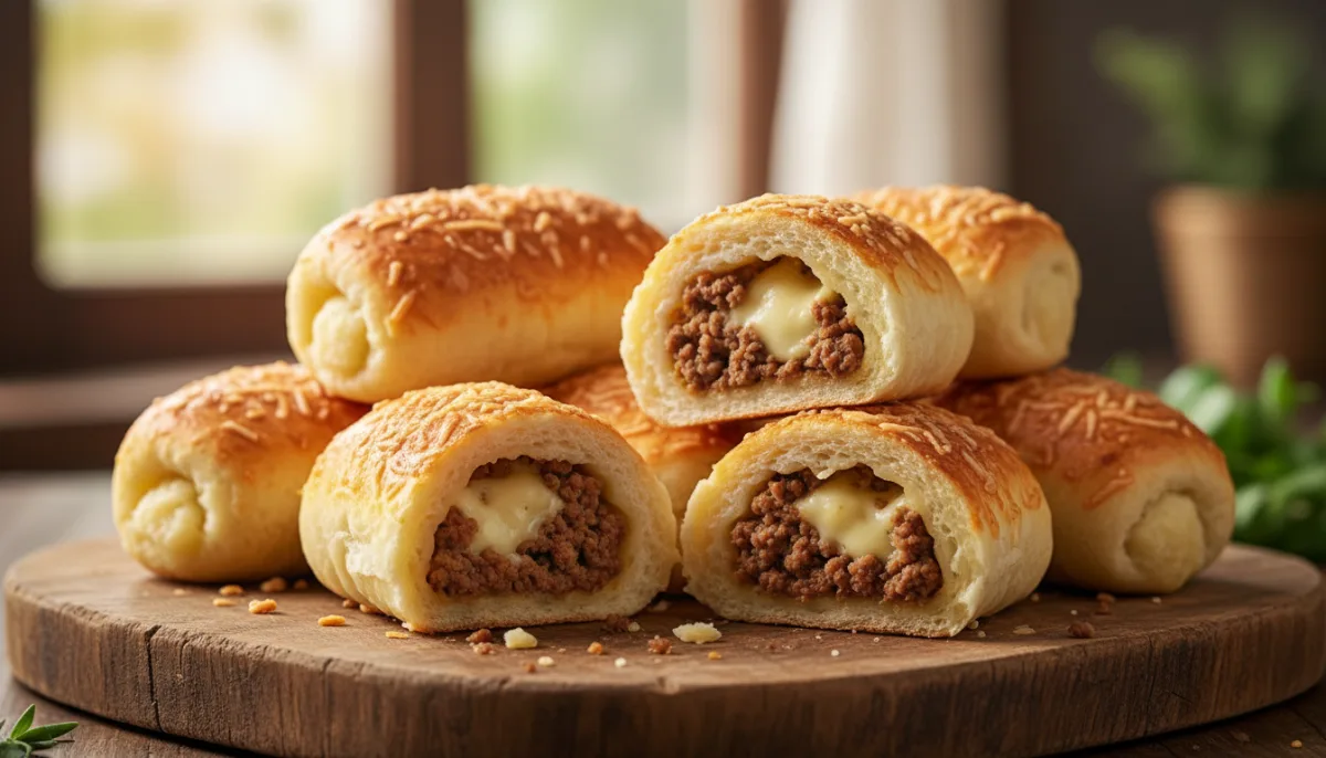 Paraguayan Chipa Soo: Cheese and Meat-Stuffed Bread Rolls