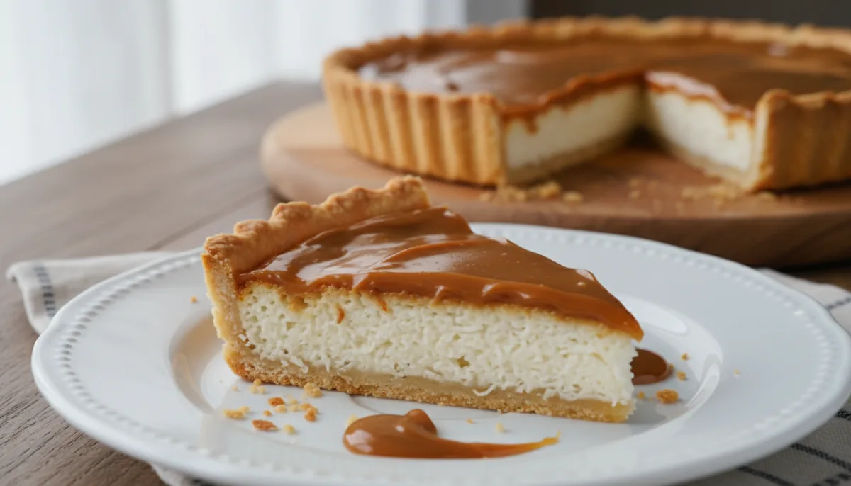 Tarta Paraguaya de Coco y Dulce de Leche