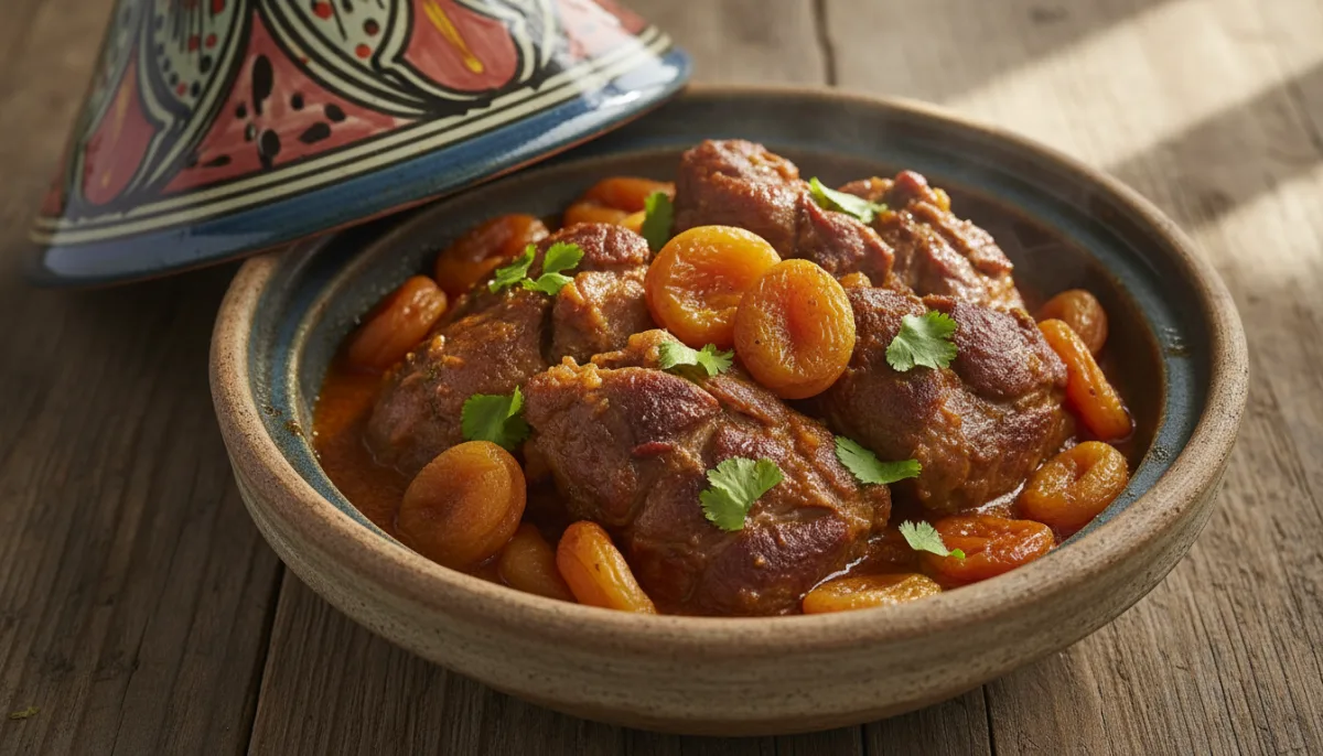 Persian Lamb and Apricot Tagine