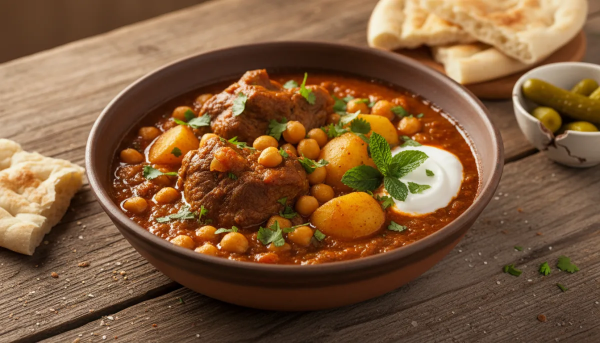 Ragoût Persan d'Agneau et de Pois Chiches (Inspiré de l'Abgoosht)