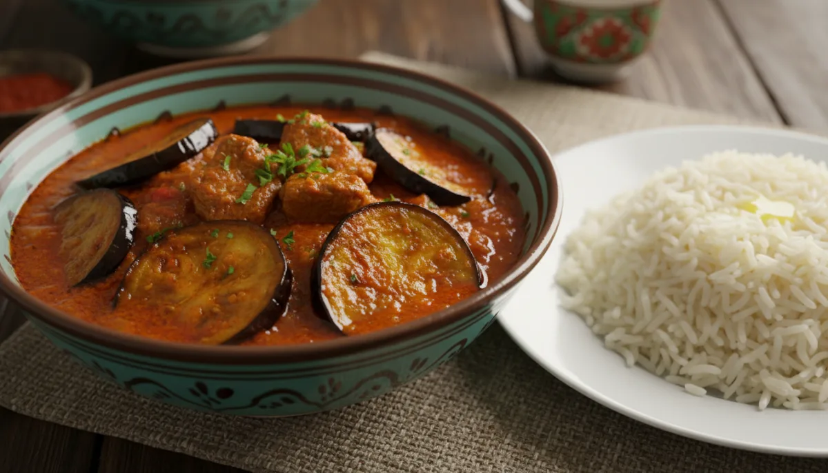 Persian Lamb and Eggplant Stew (Khoresh Bademjan)