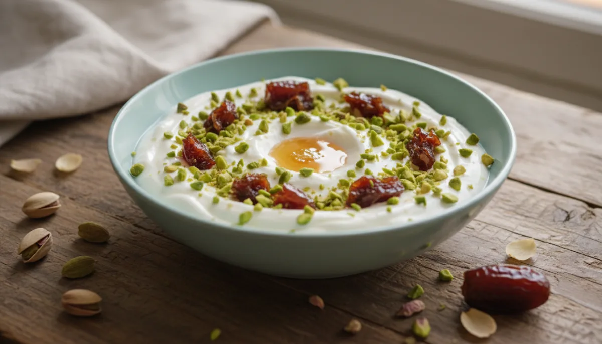 Tas me Kos Persian me Ujë Trëndafili dhe Kardamom