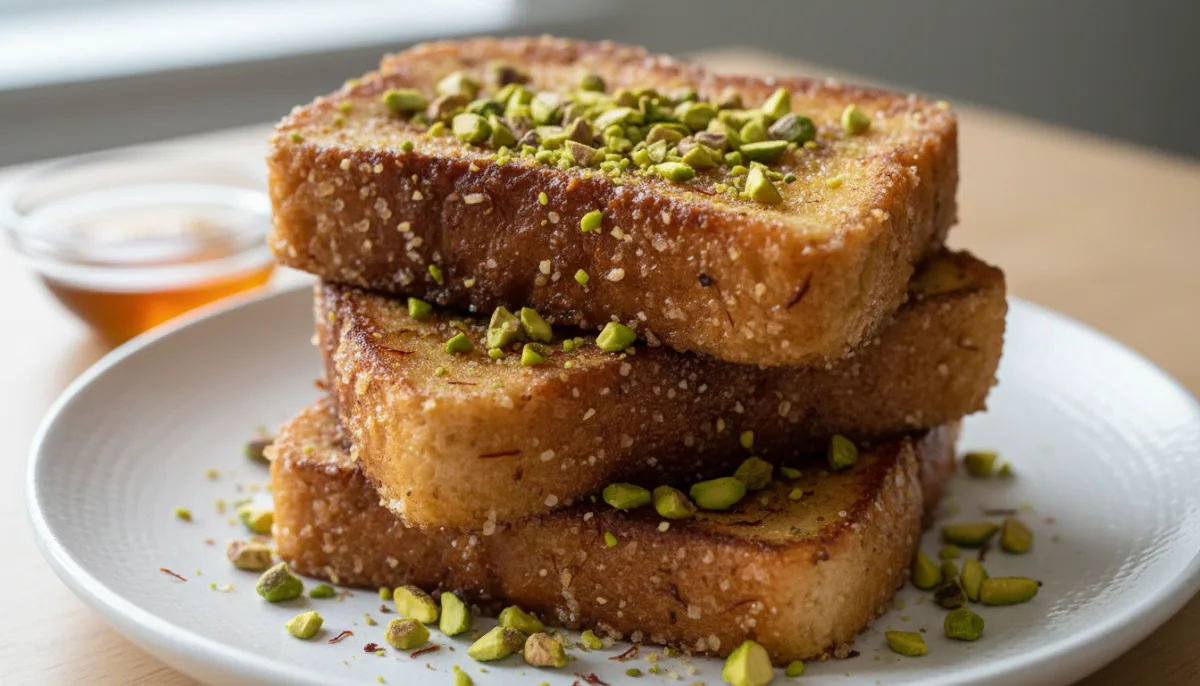 Persian Saffron Cardamom French Toast