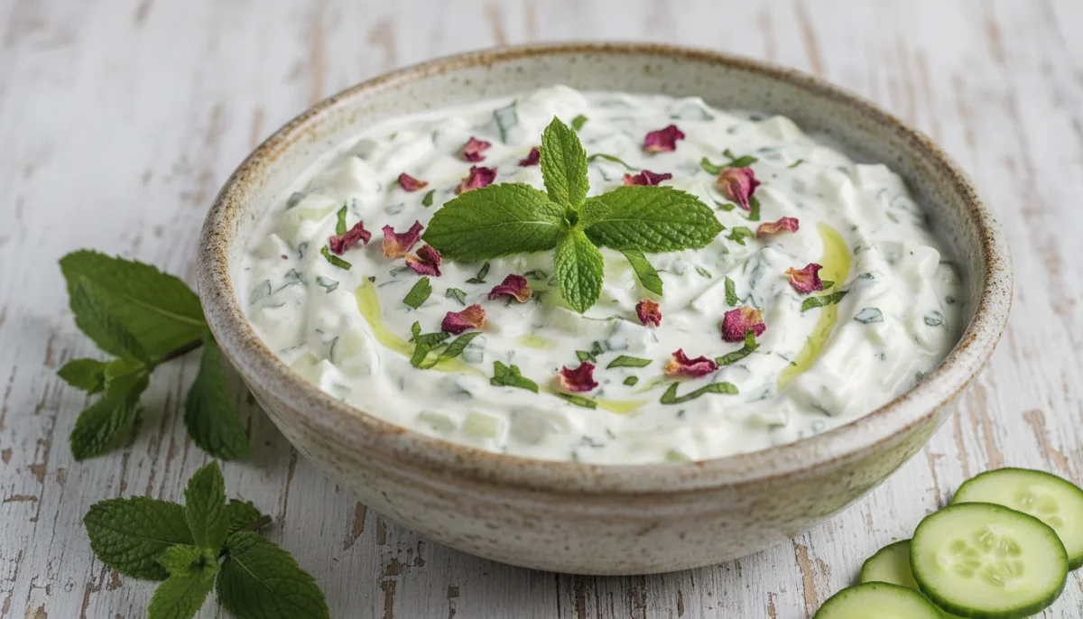 Persian Yogurt and Cucumber Dip (Mast-o Khiar)