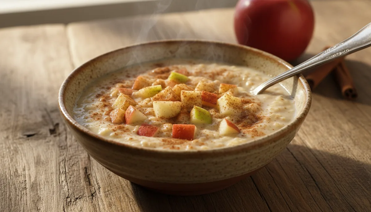 Avena Peruane me Mollë (Qull tërshere me mollë)