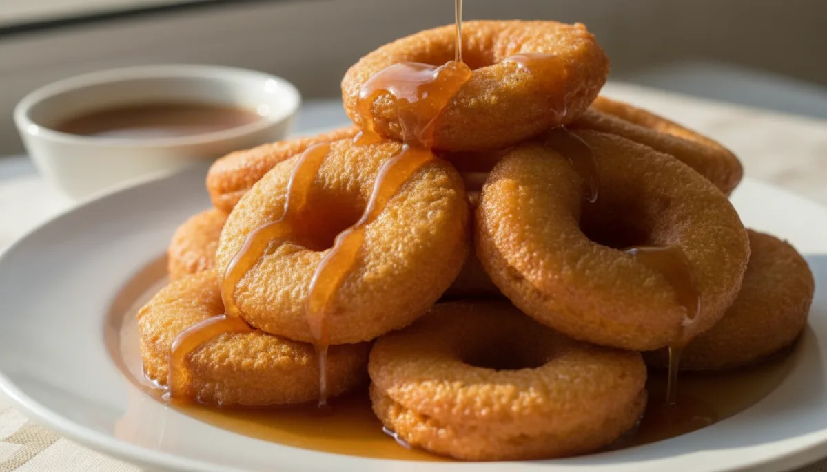 Frittelle Peruviane di Patate Dolci (Picarones de Camote)