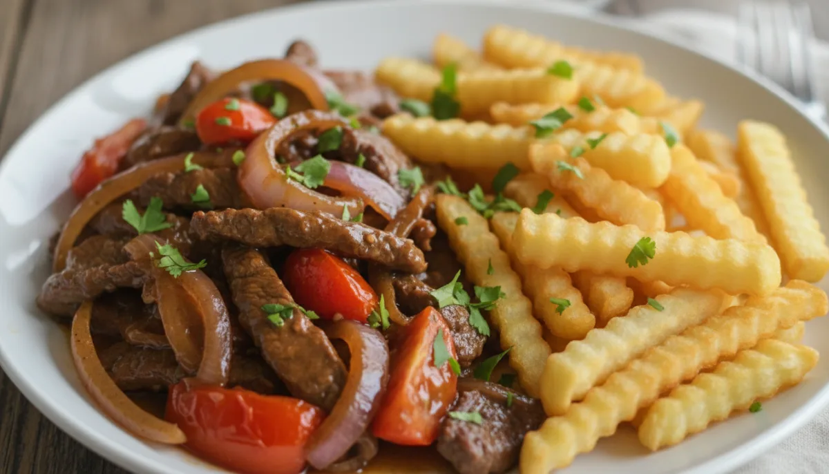 Peruvian Lomo Saltado
