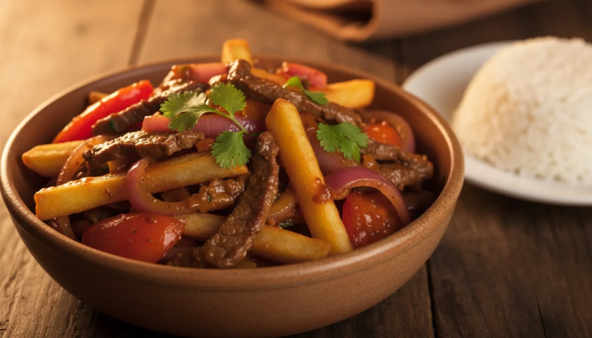 Sauté Péruvien Lomo Saltado