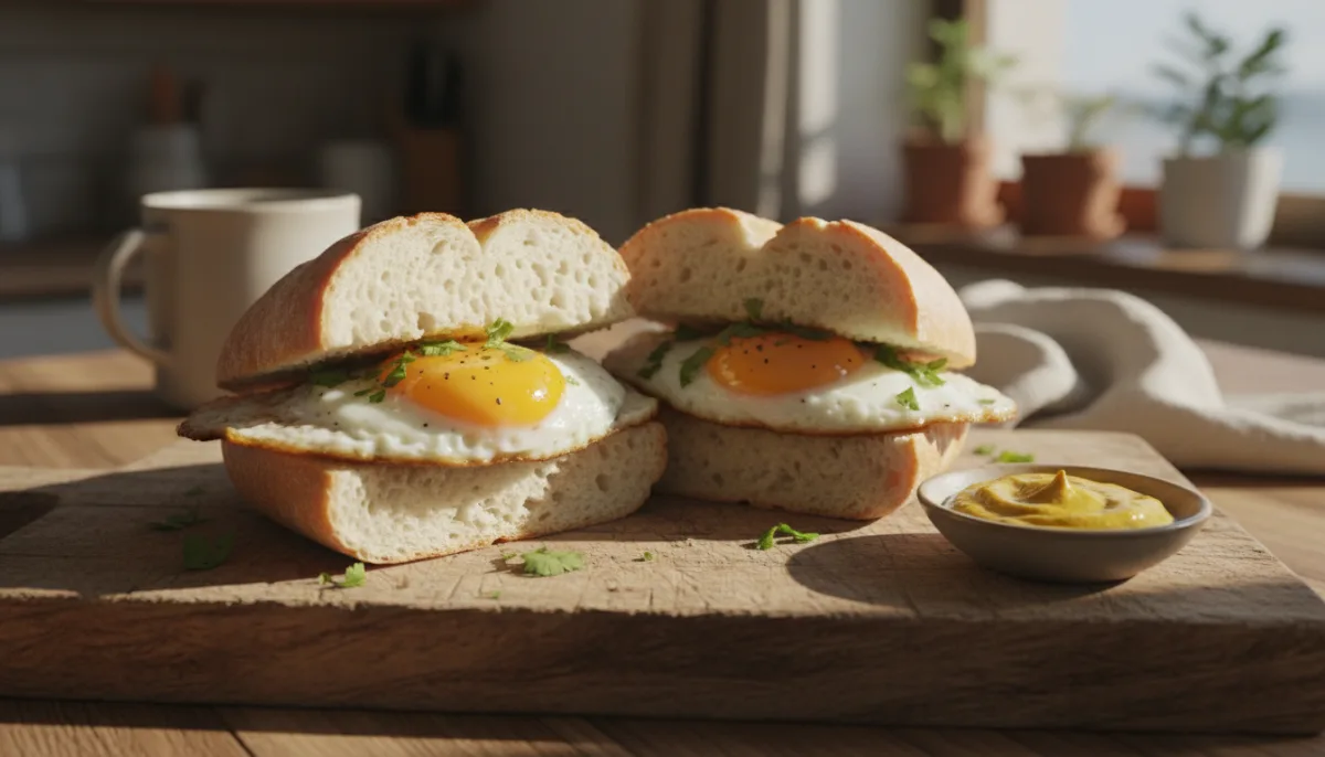 Pan con Huevo Peruan (Sanduiç me Vezë)
