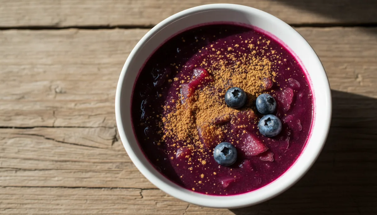 Peruvian Purple Corn Pudding (Mazamorra Morada)