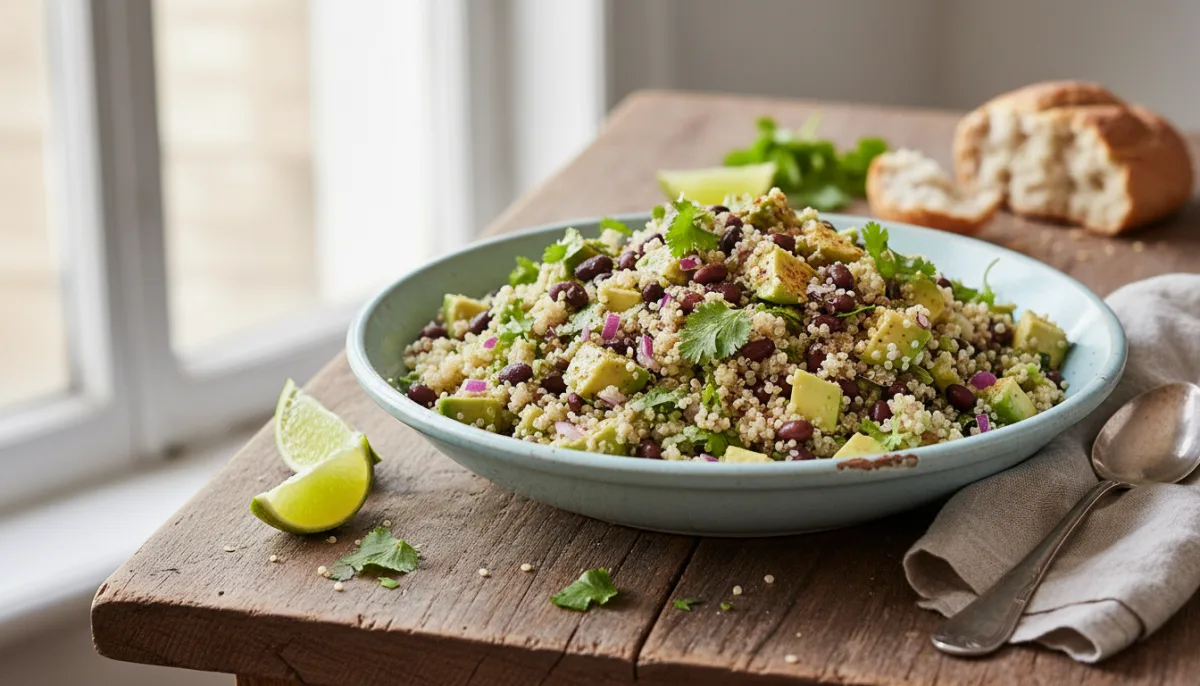Peruvian Quinoa and Avocado Salad