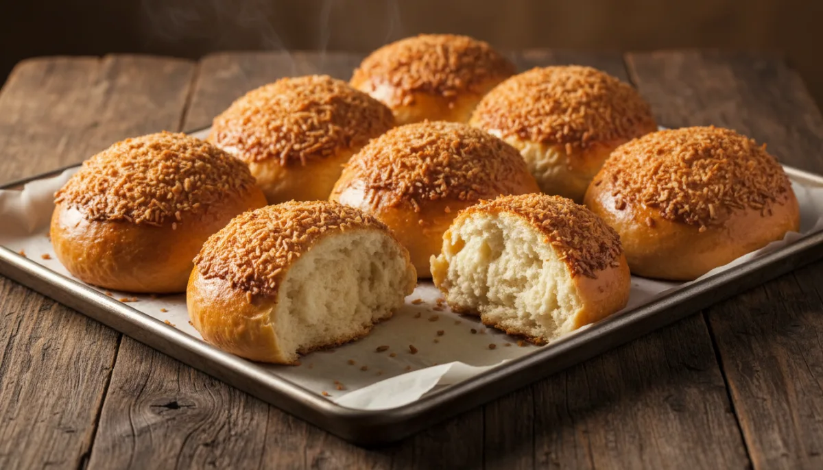 Pão de Deus: Portuguese Sweet Coconut Rolls