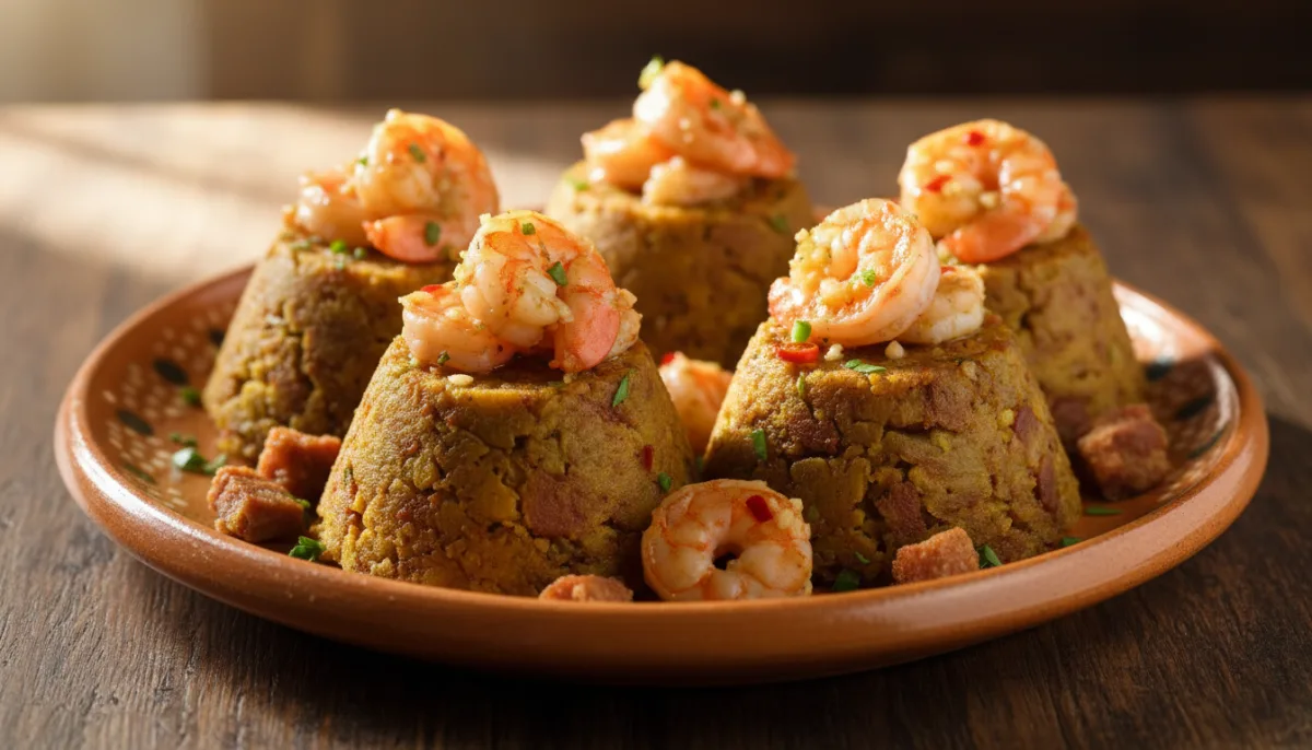 Mofongo me Karkalecë Hudhre: Një Klasik Portorikan