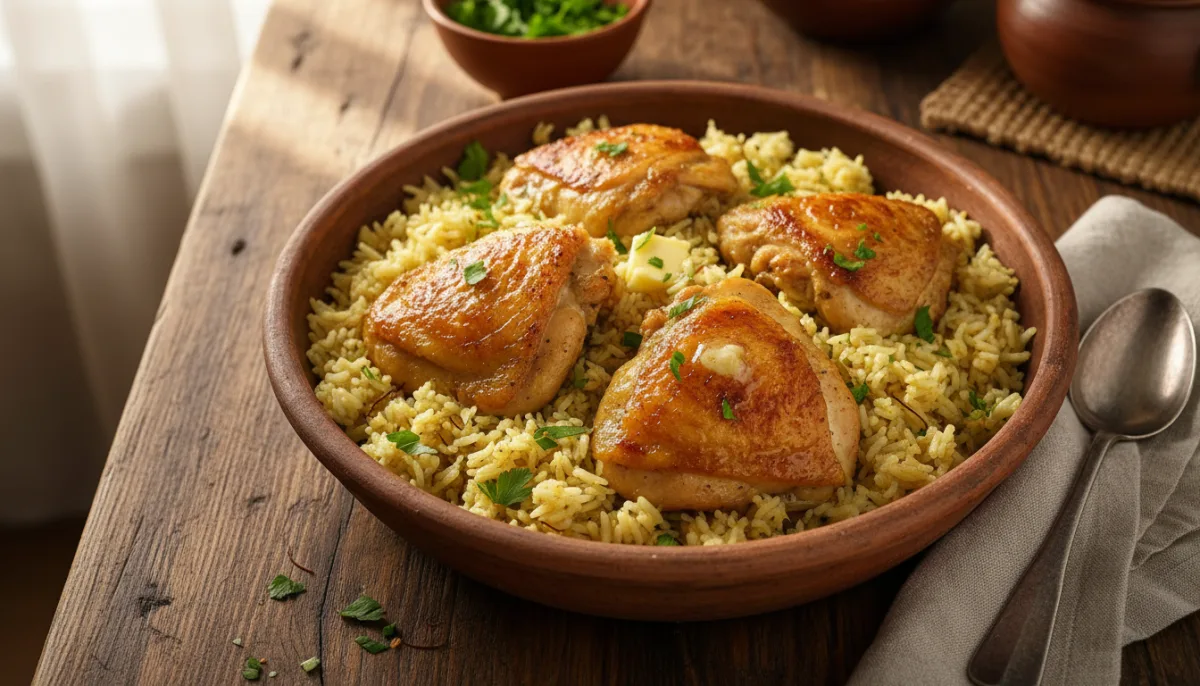 Pule me Oriz: Authentic Albanian Chicken and Rice