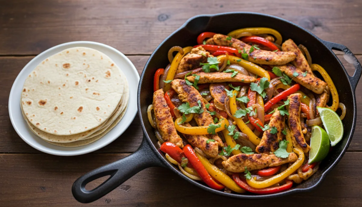 Quick Chicken Fajita Skillet