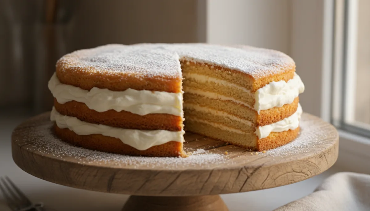 Tarta Rumana de Miel (Albinita) con Glaseado de Crema Agria
