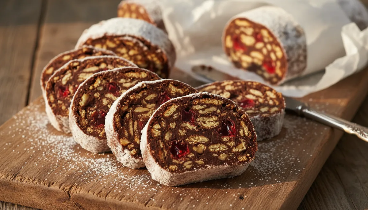 Romanian Salam de Biscuiti: No-Bake Chocolate Biscuit Salami