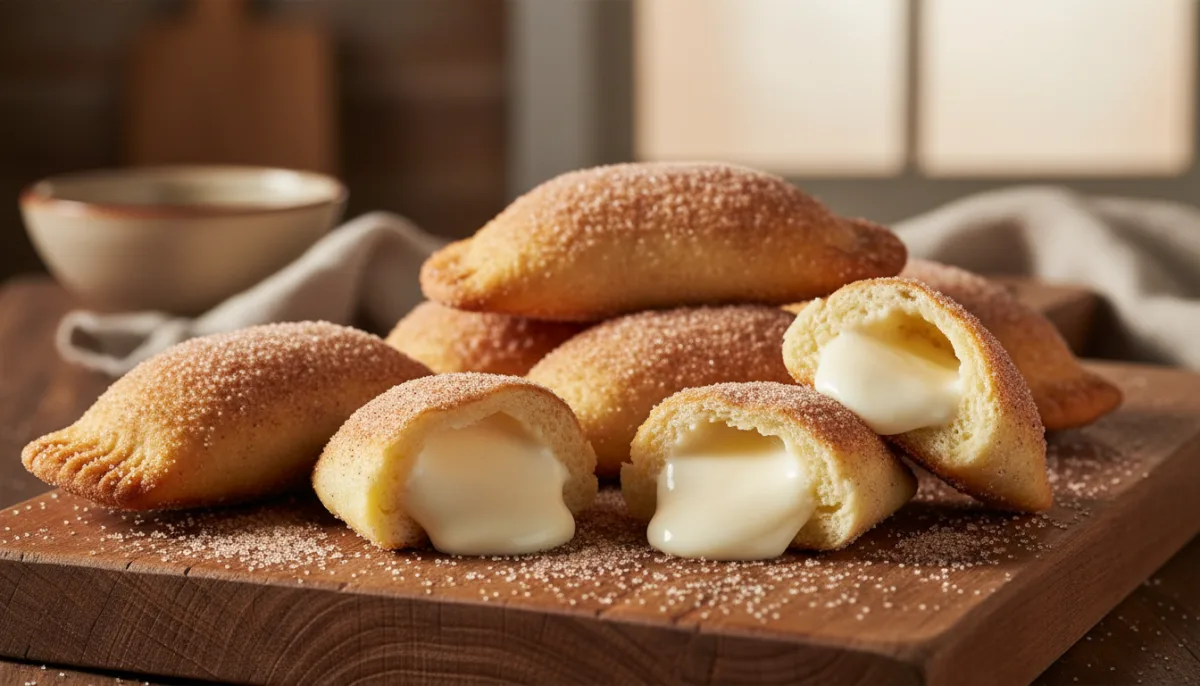Salvadorenische Empanadas de Leche mit Zimtzucker