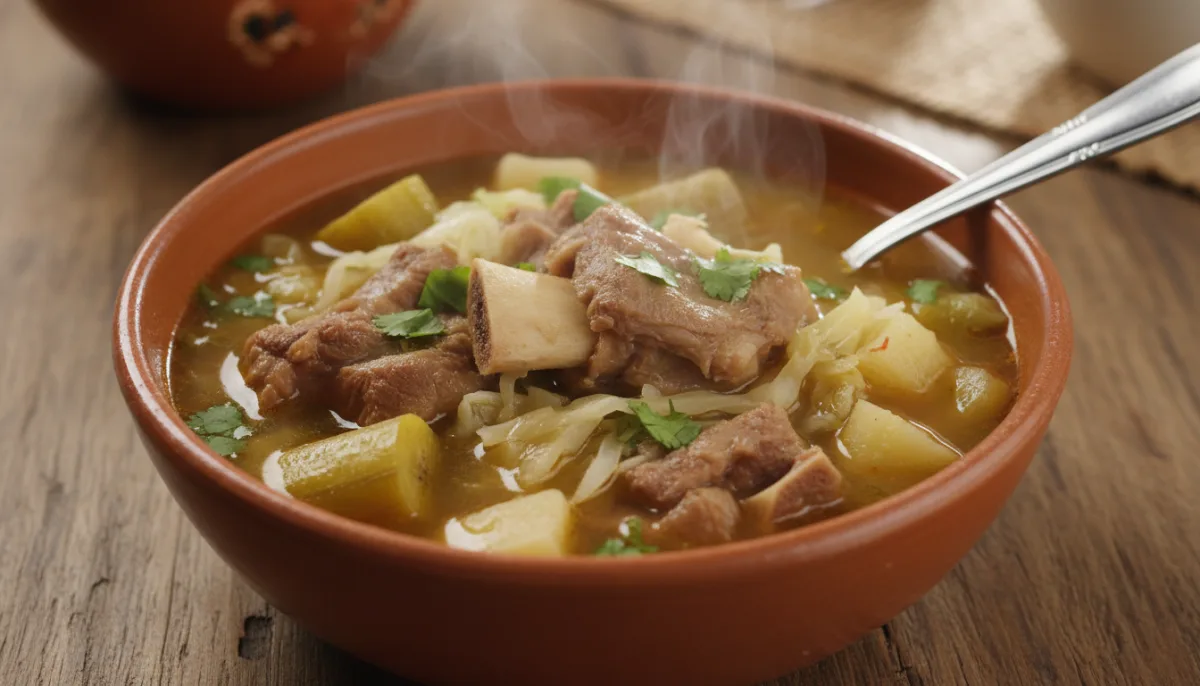 Salvadoran Sopa de Pata: A Comforting Beef Foot and Vegetable Soup