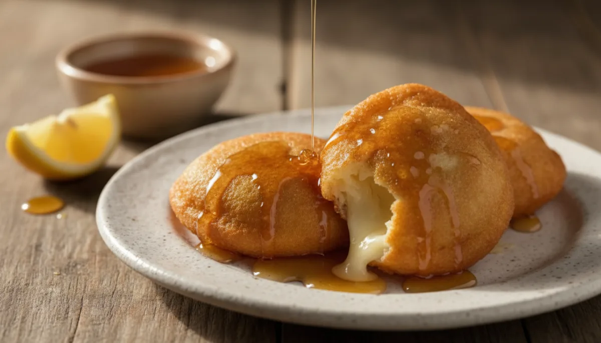 Sardinian Seadas: Fried Semolina Dumplings with Cheese and Honey