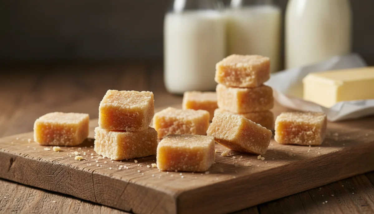 Scottish Tablet: Sweet and Crumbly Fudge-like Confection