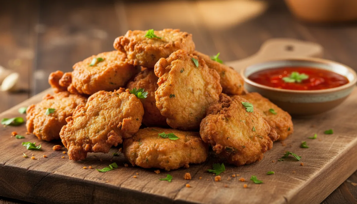 Senegalese Fish Fritters (Accras de Poisson) with Spicy Dipping Sauce