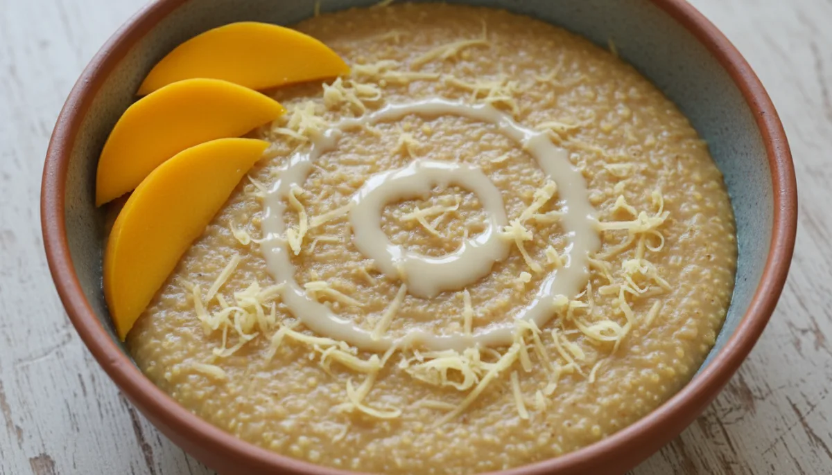 Senegalese Millet Porridge with Tamarind and Ginger